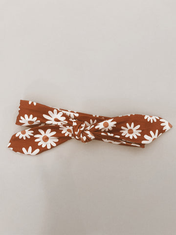 Floral Tie Headband